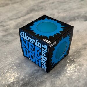 Glow in the Dark Nee Doh - Blue